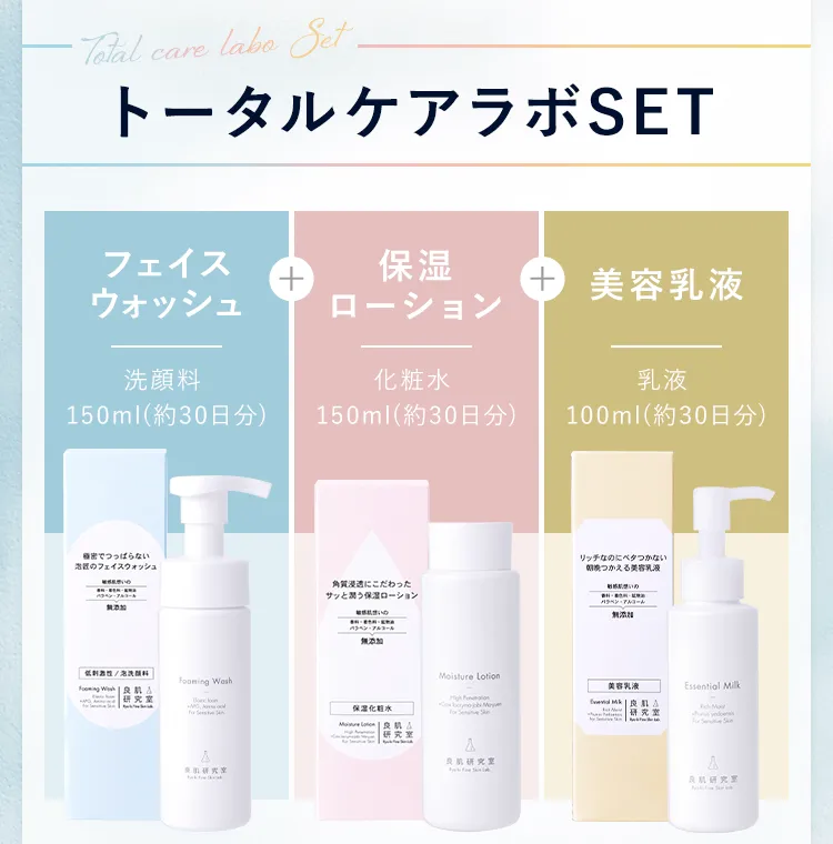 トータルケアラボSET