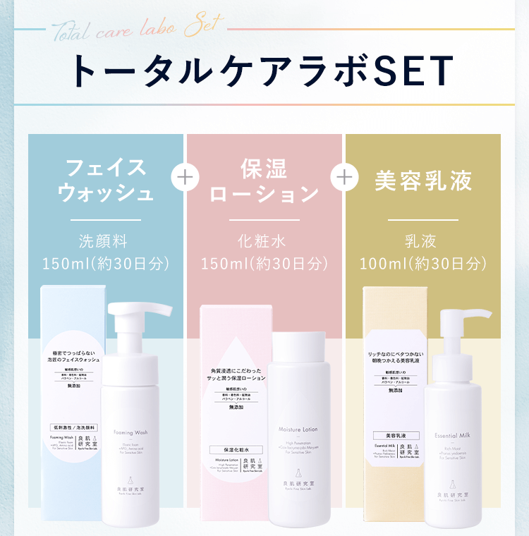 トータルケアラボSET